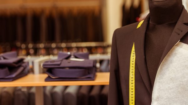 Modern suit shop